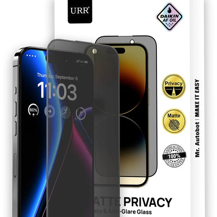iPhone 14 Pro Max Matte Privacy Cam Ekran Koruyucu