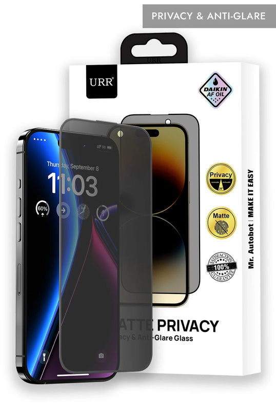 iPhone 14 Pro Max Matte Privacy Cam Ekran Koruyucu