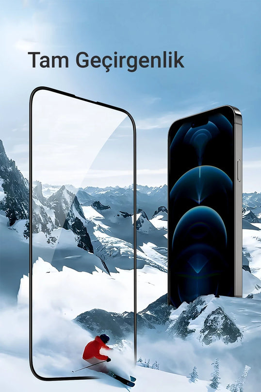 iPhone 15 Plus 3D Curved Edge HD Cam Ekran Koruyucu 5