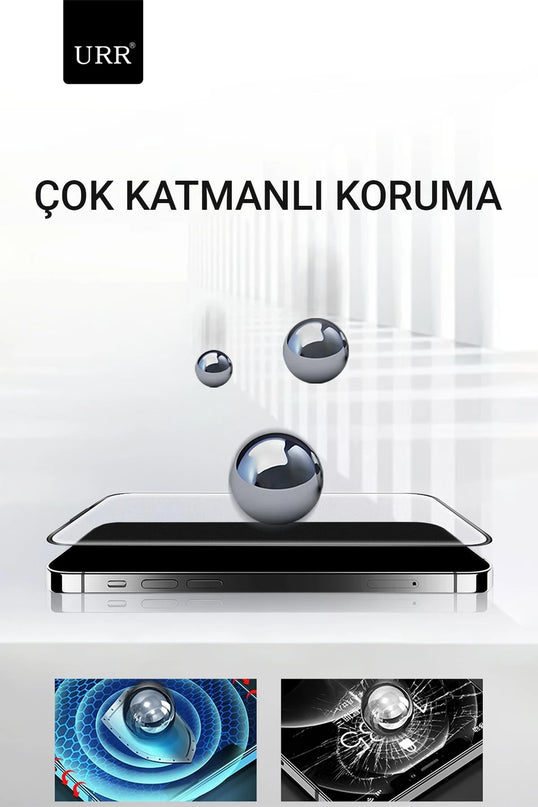 iPhone 15 Pro 3D Matte Antiglare Resin Edge Cam Ekran Koruyucu 6