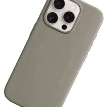 iPhone 15 Pro Liquid Silikon Kapak Kılıf - Titan Gri 2