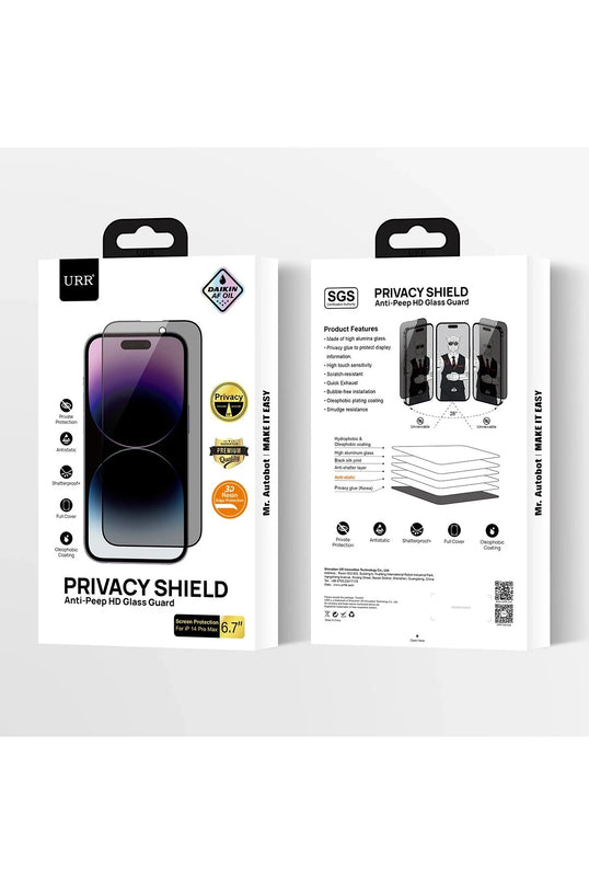 iPhone 15 Pro Max 3D Privacy Resin Edge Cam Ekran Koruyucu
