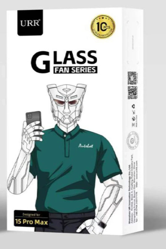 iPhone 15 Pro Max Fan Series HD Privacy Antistatik Cam Ekran Koruyucu 10 Adet 2