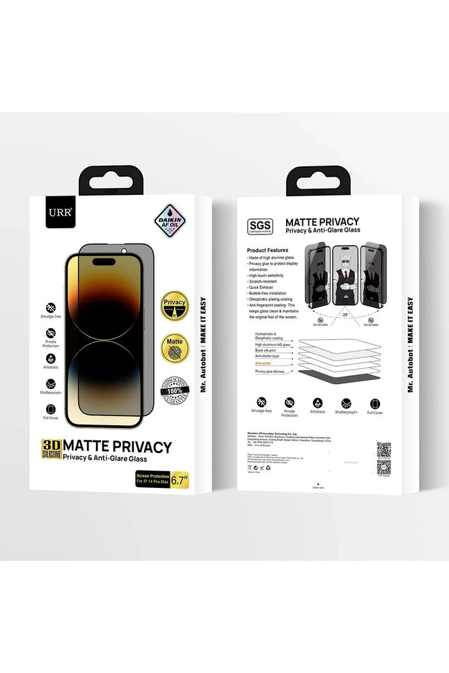 iPhone 15 Pro Max HD Privacy Cam Ekran Koruyucu 4