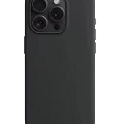 iPhone 15 Pro Max Liquid Silikon Kapak Kılıf - Siyah