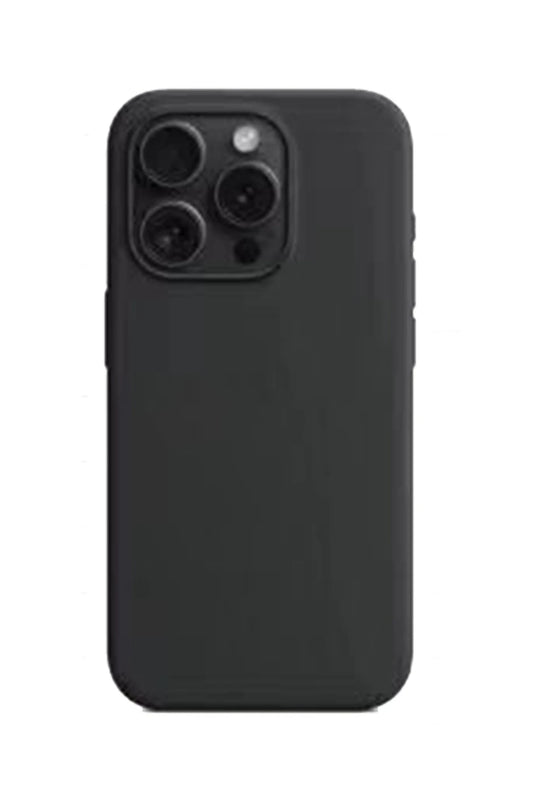 iPhone 15 Pro Max Liquid Silikon Kapak Kılıf - Siyah