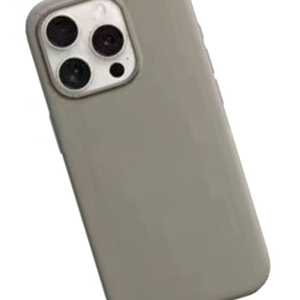 iPhone 15 Pro Max Liquid Silikon Kapak Kılıf - Titan Gri 3