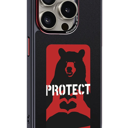 iPhone 15 Pro Max NFC Smart Case Akıllı Kapak Kılıf - Siyah