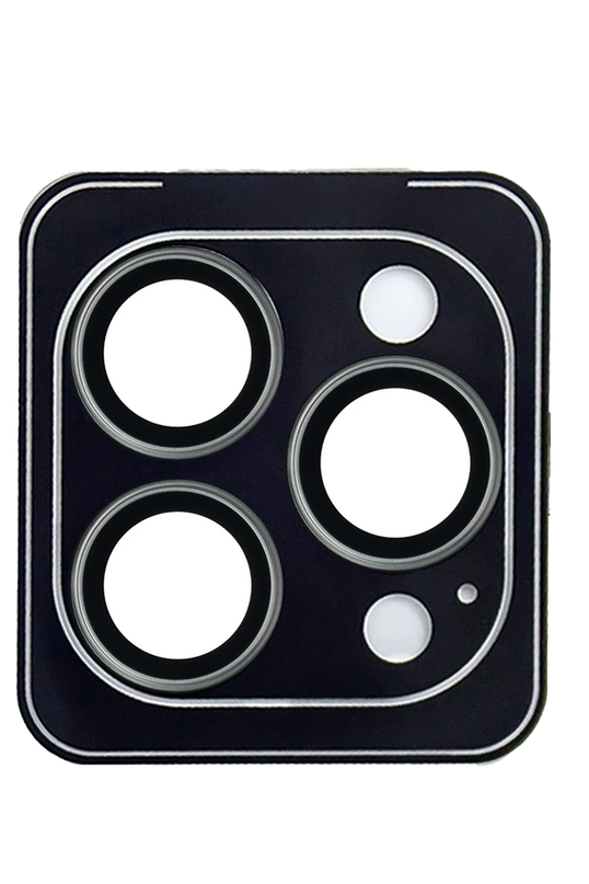 iPhone 15 Pro Max Titanium Alloy AR Kamera Lens Koruyucu - Natural Grey