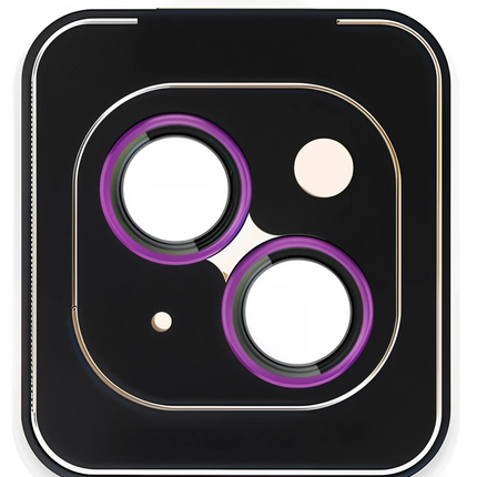 iPhone 15 Titanium Alloy AR Kamera Lens Koruyucu - Pembe