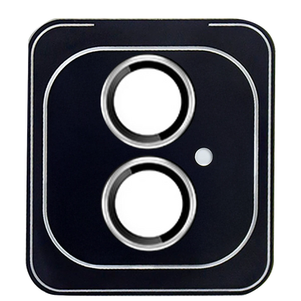 iPhone 16 Fan Series AR Kamera Lens Koruyucu - Gümüş