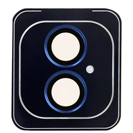 iPhone 16 Fan Series AR Kamera Lens Koruyucu - Mavi