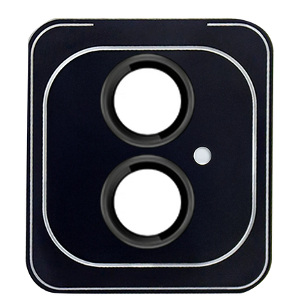 iPhone 16 Fan Series AR Kamera Lens Koruyucu - Siyah