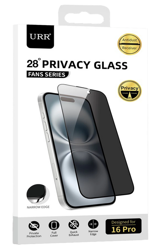 iPhone 16 Fans Series Premium Hayalet Cam Ekran Koruyucu