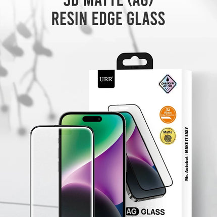 iPhone 16 Pro 3D Matte Antiglare Resin Edge Cam Ekran Koruyucu 5