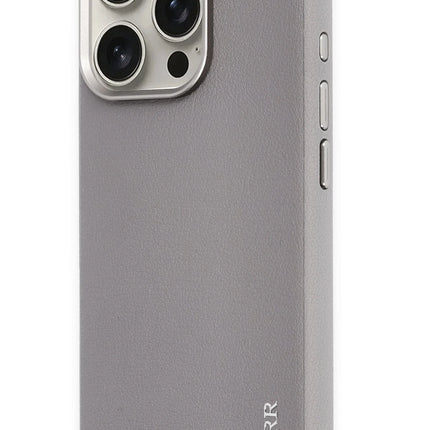 iPhone 16 Pro Innovative Leather Magsafe Kapak Kılıf - Titan Gri 2