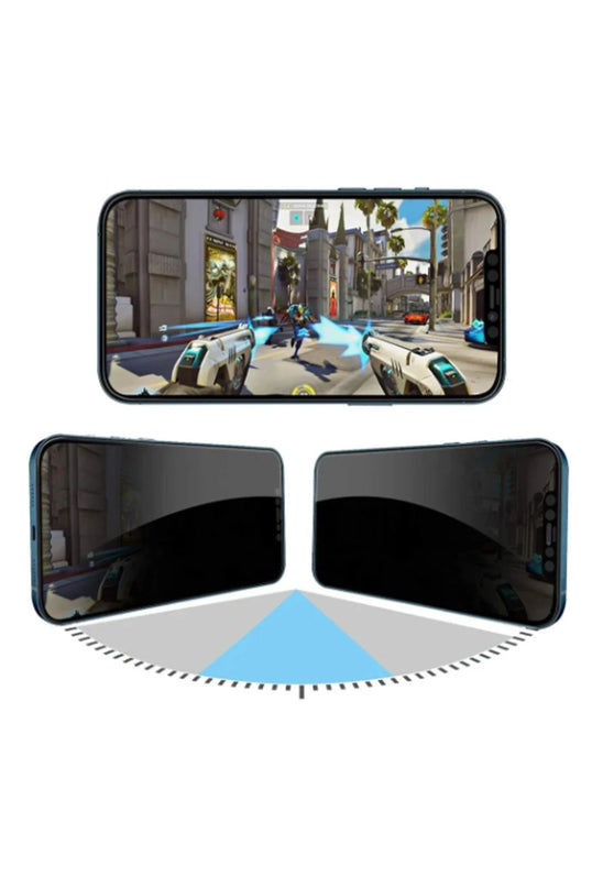 iPhone 16 Pro Max 4 Way Anti Spy 360 Privacy Cam Ekran Koruyucu 3