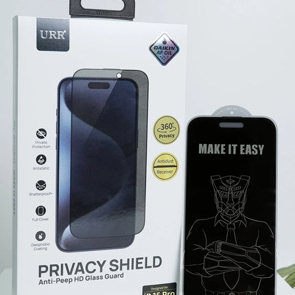 iPhone 16 Pro Max 4 Way Anti Spy 360 Privacy Cam Ekran Koruyucu 4