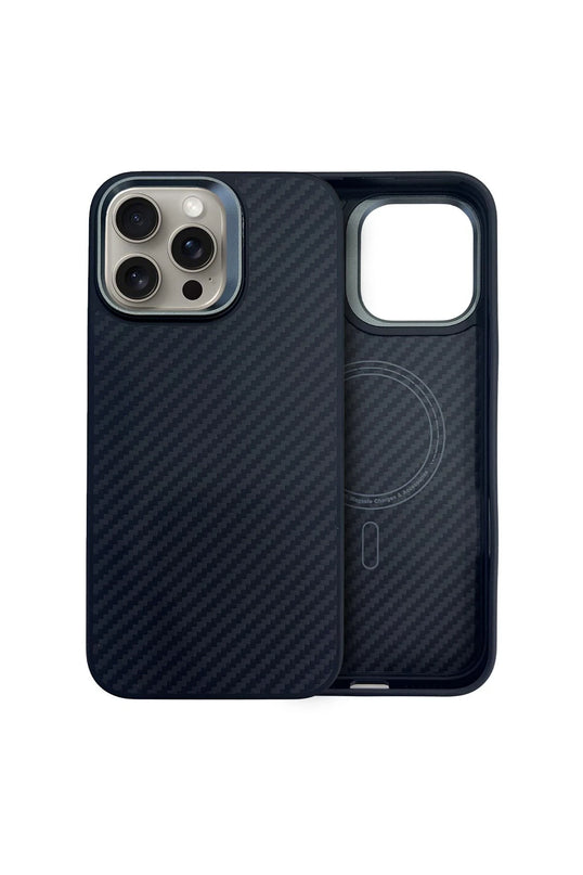 iPhone 16 Pro Max Real Kevlar Magsafe Kapak Kılıf 4