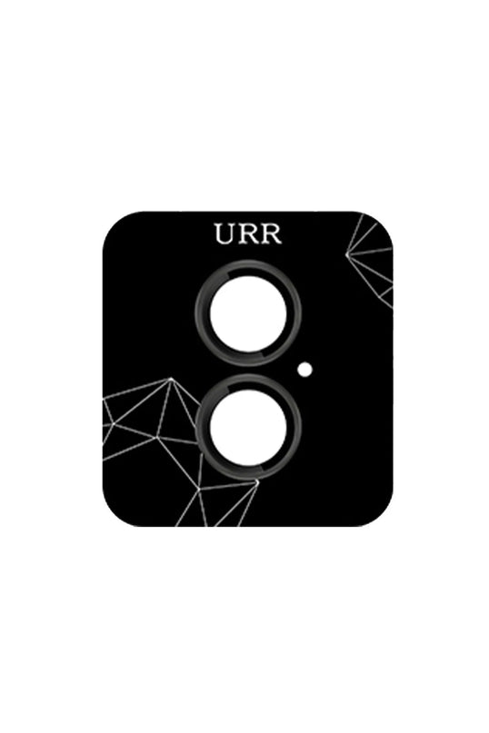 iPhone 16 Titanium Alloy AR Kamera Lens Koruyucu - Siyah