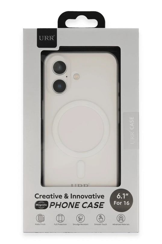 iPhone 16 Ultra Thin Matte PC Magsafe Kapak Kılıf 2