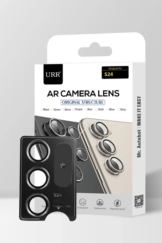 Samsung Galaxy S24 AR Kamera Lens Koruyucu - Titan Gri