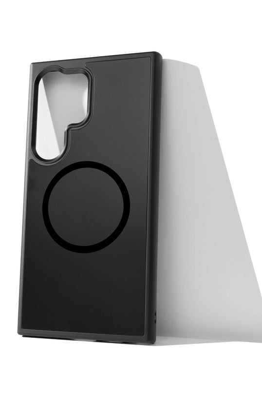 Samsung Galaxy S24 Ultra Matte Pure Glass Magsafe Kapak Kılıf