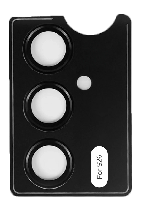 Samsung Galaxy S26 Plus AR Kamera Lens Koruyucu - Siyah