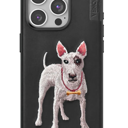 iPhone 14 Pro Max Perma Desenli Kapak Kılıf - Siyah