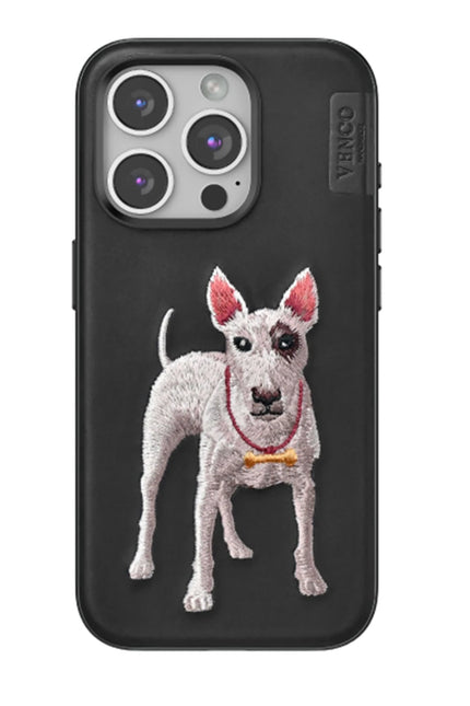 iPhone 14 Pro Max Perma Desenli Kapak Kılıf - Siyah