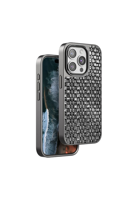 iPhone 15 Pro Max Brand Kapak Kılıf - Gümüş 2