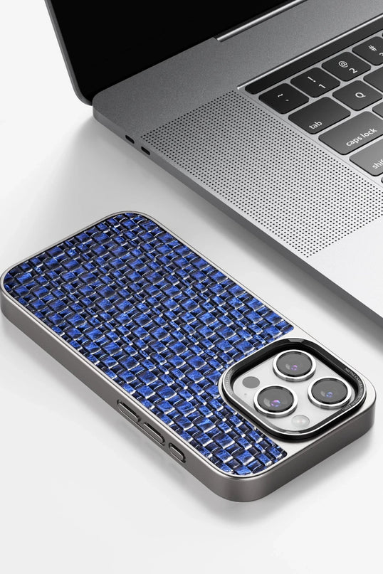 iPhone 15 Pro Max Brand Kapak Kılıf - Lacivert 4