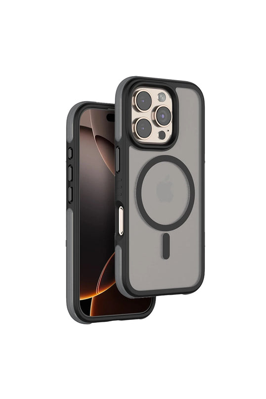 iPhone 16 Pro Max Orbit Magsafe Kapak Kılıf - Siyah