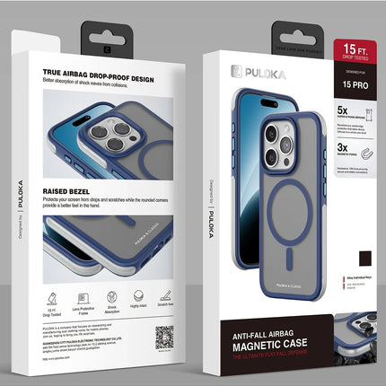 iPhone 16 Pro Max Orbit Magsafe Kapak Kılıf - Titan Gri 4