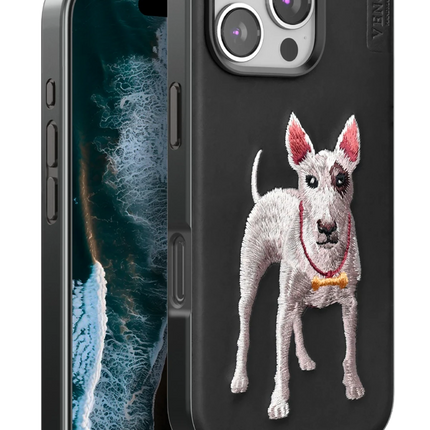 iPhone 16 Pro Perma Desenli Kapak Kılıf - Siyah