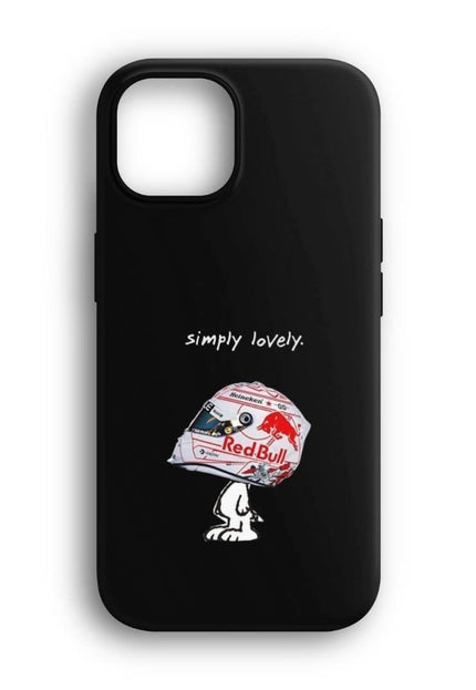 iphone verstappen simply lovely siyah telefon kilifi