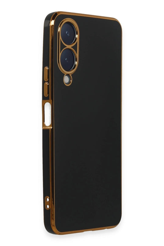 Vivo Y17S Volet Silikon Kılıf - Siyah 2