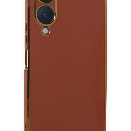 Vivo Y17S Volet Silikon Kılıf - Kırmızı
