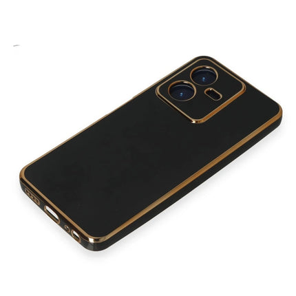 Vivo Y22 2022 Volet Silikon Kılıf - Siyah 4