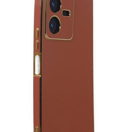 Vivo Y22 2022 Volet Silikon Kılıf - Kırmızı 2