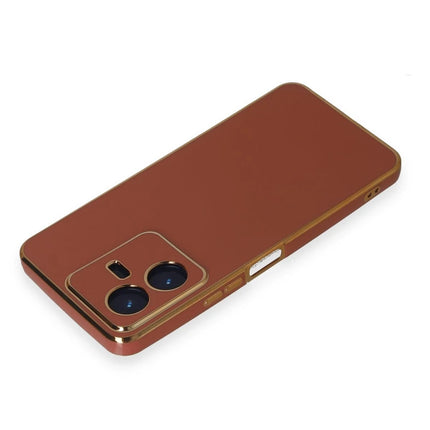 Vivo Y22 2022 Volet Silikon Kılıf - Kırmızı 3
