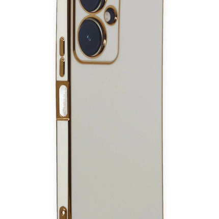 Vivo Y27 Volet Silikon Kılıf - Beyaz 2