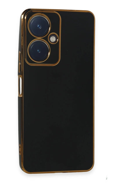 Vivo Y27 Volet Silikon Kılıf - Siyah