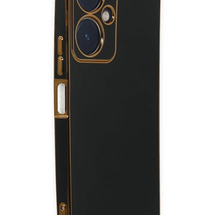 Vivo Y27 Volet Silikon Kılıf - Siyah 2
