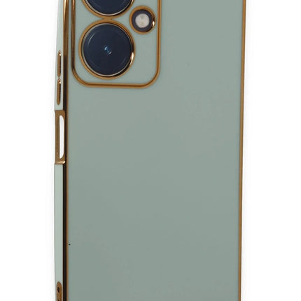 Vivo Y27 Volet Silikon Kılıf - Açık Yeşil