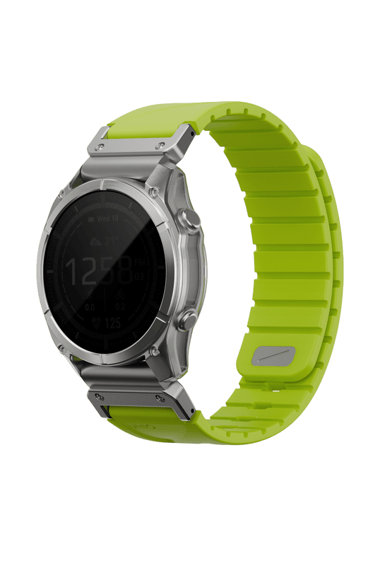 Watch 22mm Fluo Manyetik Kordon - Yeşil 4