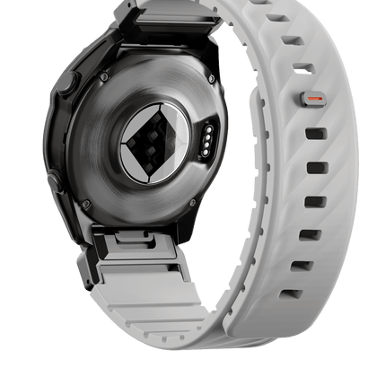 Watch 22mm Fluo Manyetik Kordon - Gri 5