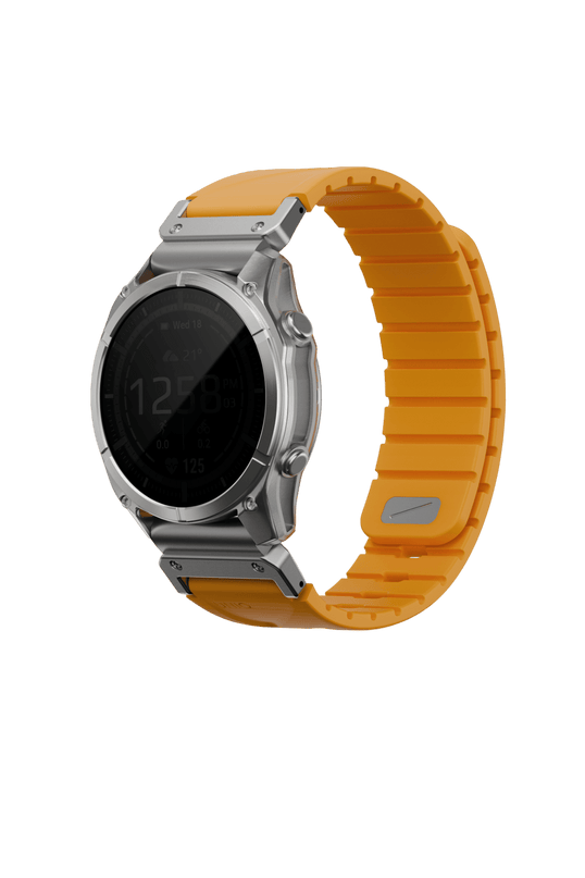 Watch 22mm Fluo Manyetik Kordon - Turuncu 4