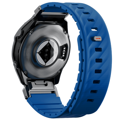 Watch 22mm Fluo Manyetik Kordon - Mavi 5
