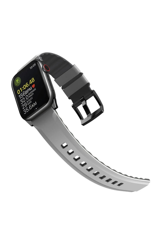 Watch 41mm Linus Airosoft Silikon Kordon - Gri 2